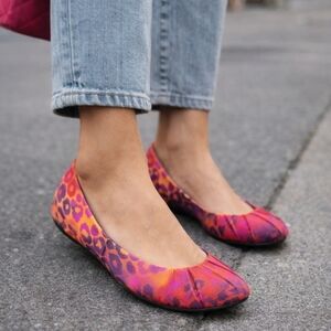 Nine West Blustery Y2K Pop Glam Round Toe Comfort Ballet Flats 7.5M